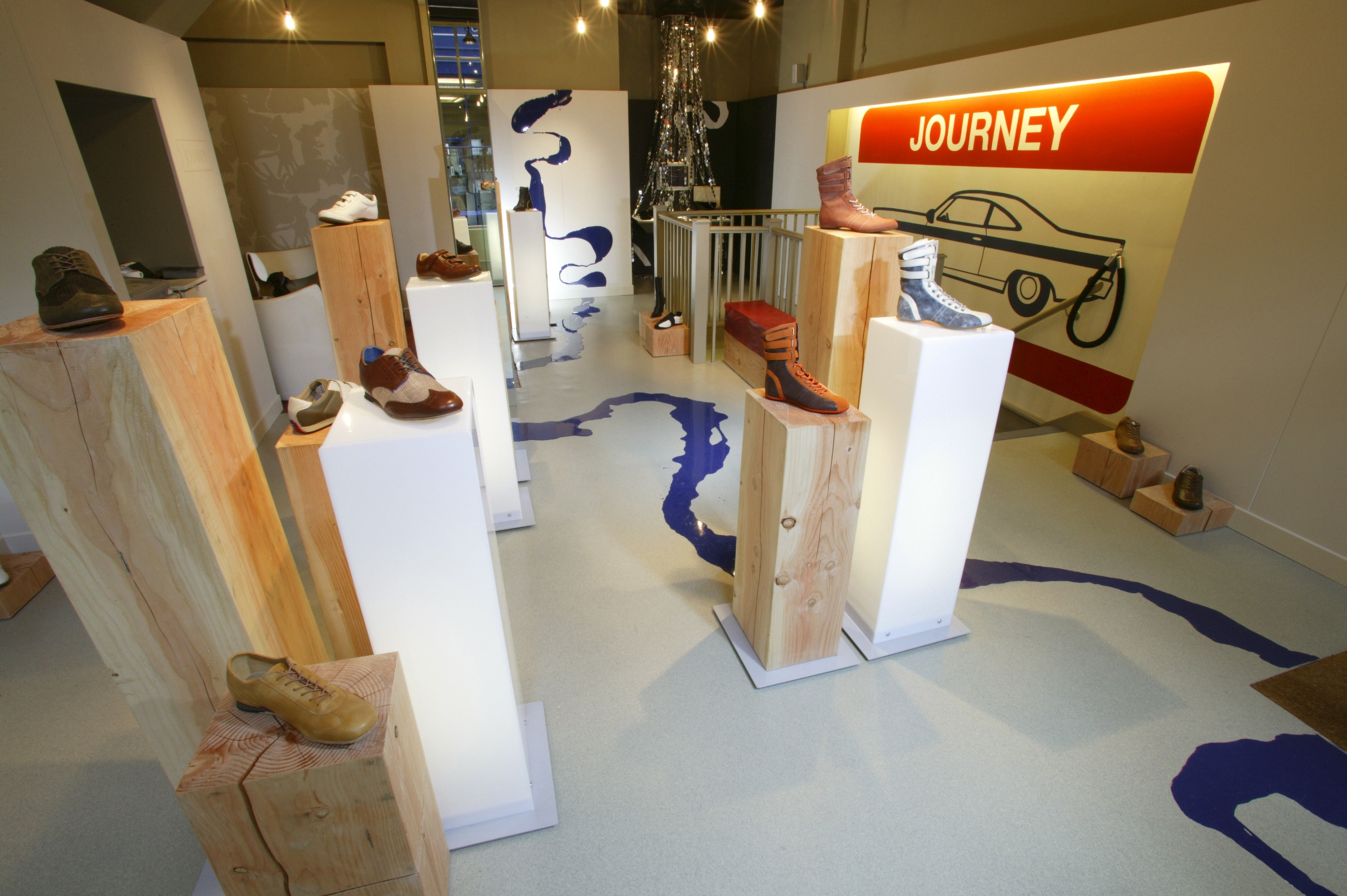 Case studies 1 Resin floor at Journey Shoes
